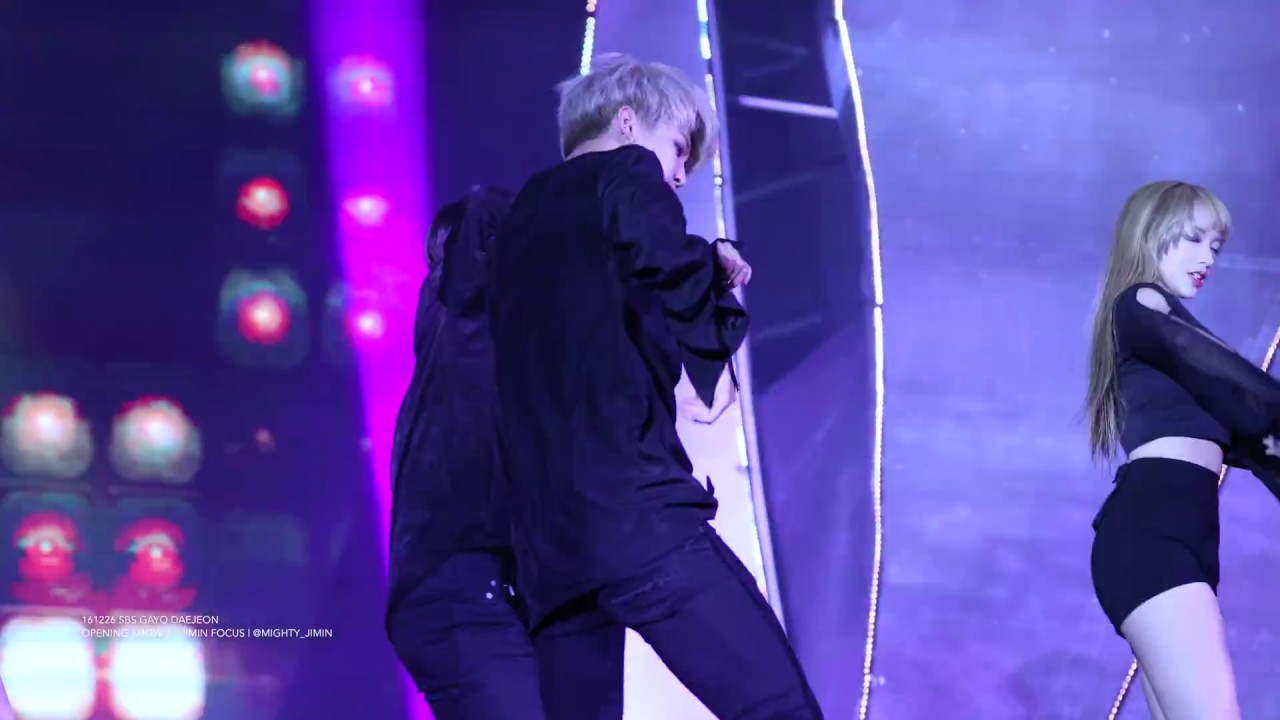 161226 SBS 가요대전 오프닝 in the name of love - 방탄소년단 지민 focus 직캠 BTS JIMIN fancam (4K)