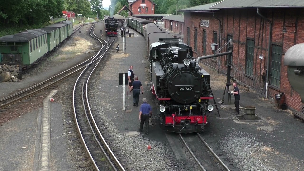Die Zittauer Schmalspurbahn im Sommer 2023.