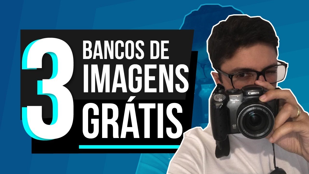 TOP 3 bancos de IMAGENS GRÁTIS - FREE - Sem direitos autorais!