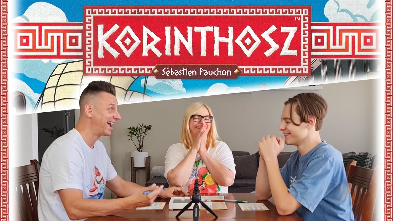 Korinthosz 🐐🎲 társasjáték gameplay
