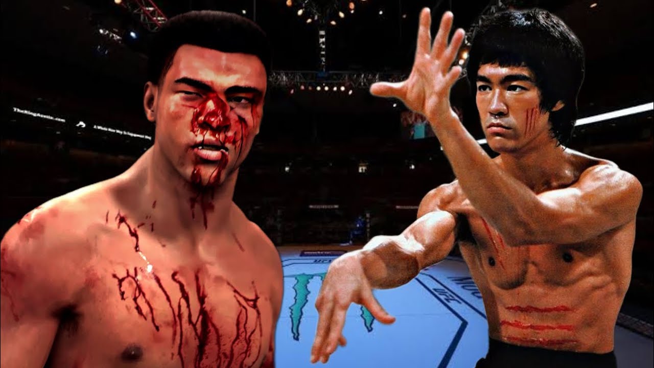 БРЮС ЛИ ПРОТИВ МУХАММАДА АЛИ 🔥😨🥶 *WARZONE* (EA SPORTS UFC 5) НОКАУТЫ UFC | БОЙ БРЮСА ЛИ | UFC 2023