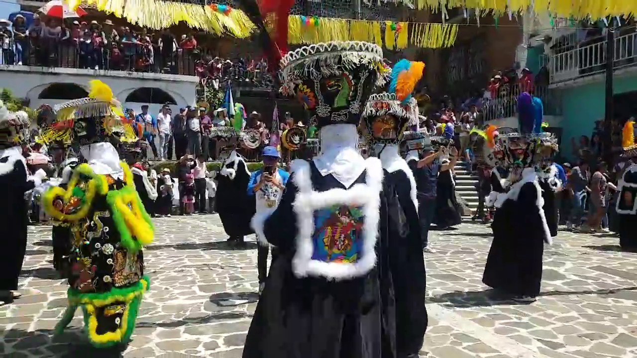 concurso de chinelos San Pablo Oztotpepec 2018 comparsa la central primera parte