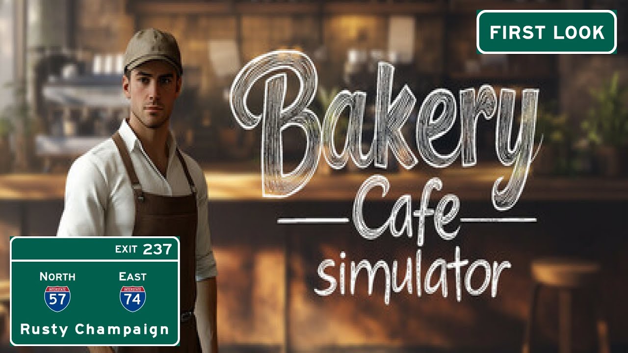 Bakery Cafe Simulator Demo First Look - Would You Like a Peaceful Cup of Espresso? Episode 1