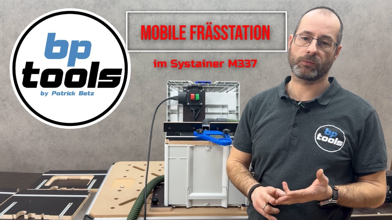 Mobile Frässtaion für den Systainer³ M337 | bp-tools