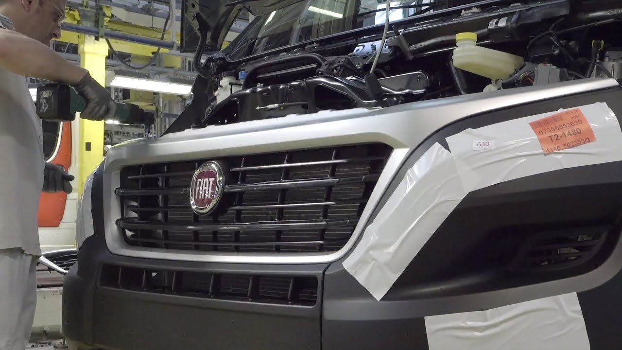 Fiat Ducato Production at the Sevel Sud Plant, Italy
