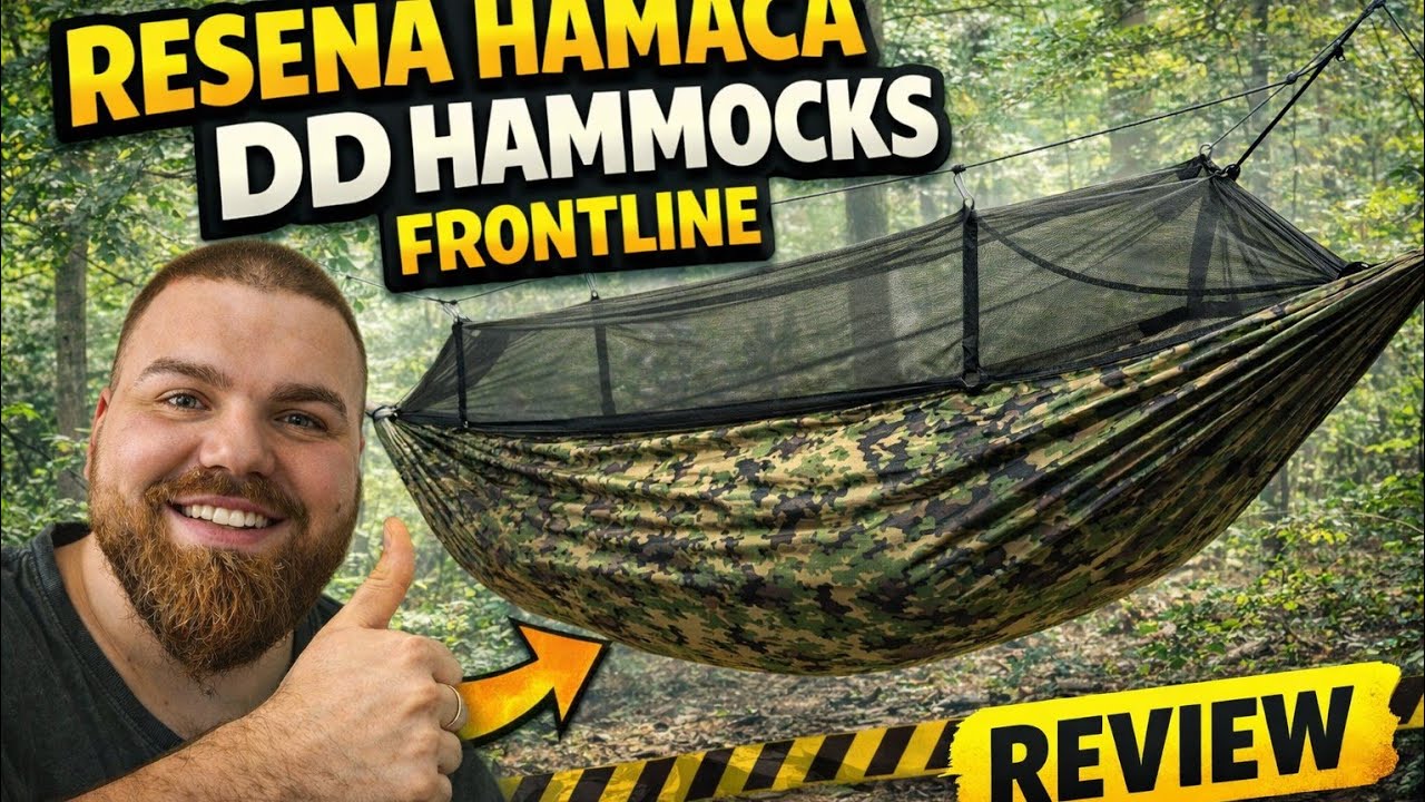 Review DD Hammocks Frontline | Hamaca ideal para bushcraft y camping