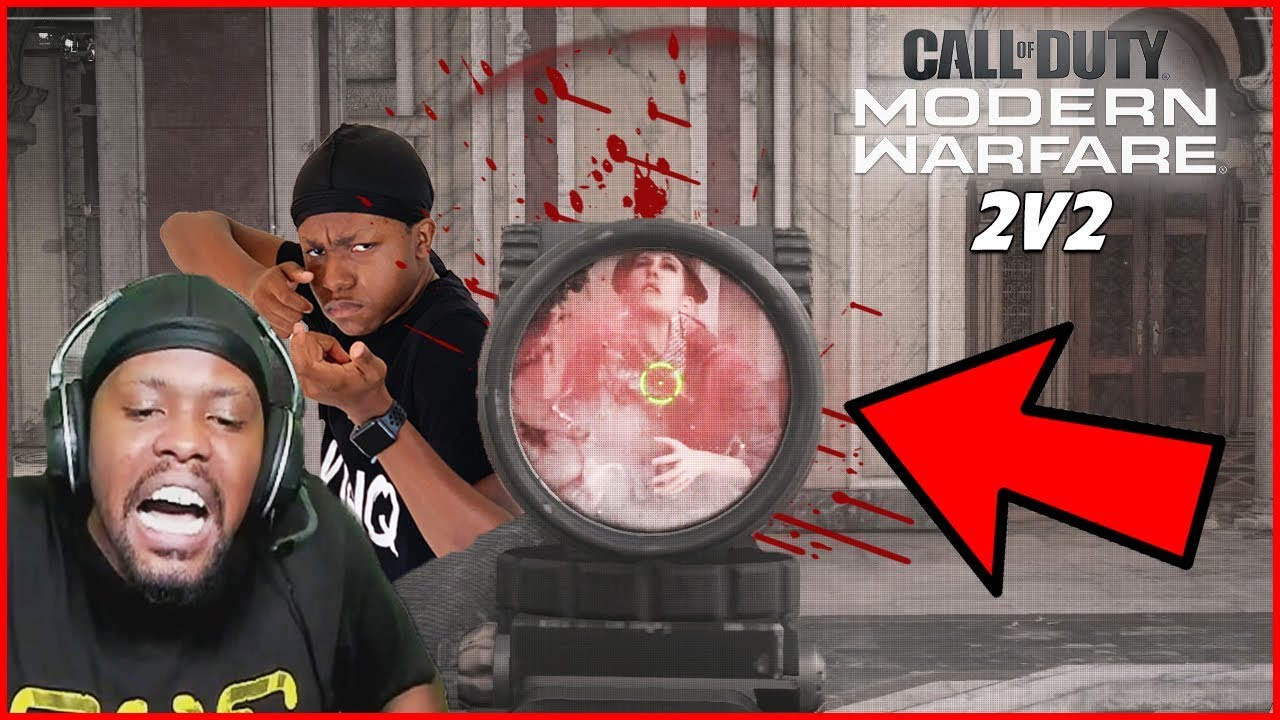 Loud Mouth Brothers Want ALL Of The Smoke! (Call of Duty 2v2 Gun Fight)