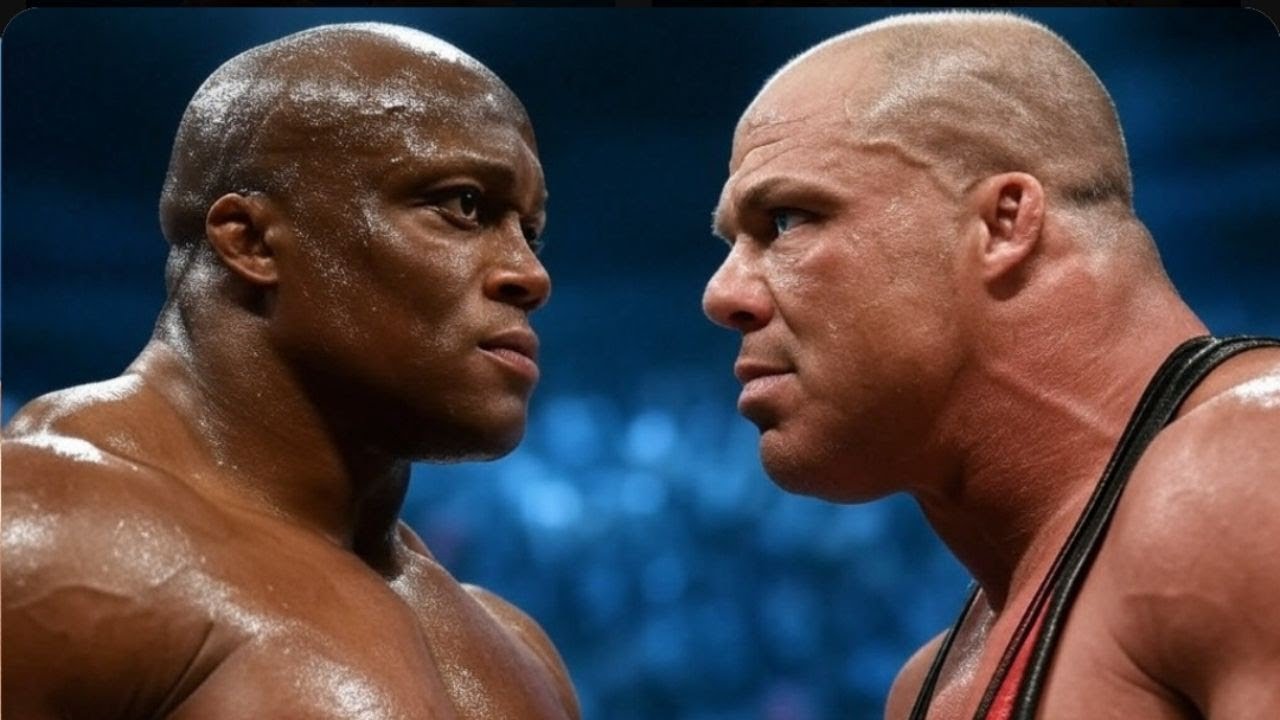 WWE- Kurt Angle Face The Almighty Bobby Lashley Full match (SmackDown) #ps5 #wwe