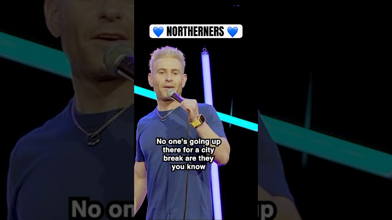 Северяне!💙 #uk #ukcomedy #comedian #jokes #british