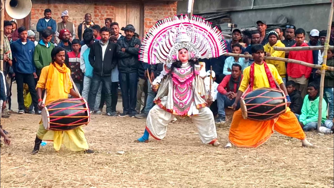 Vijay Gorain Raja Nach || विजय गोराई छौ नाच || Vijay Gorain Chhau Dance || Purulia Chhau Nritya 