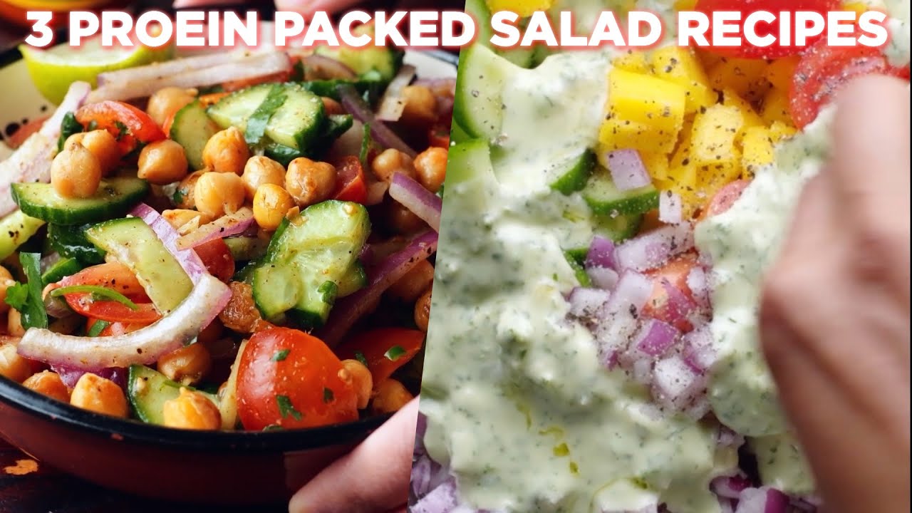 3 Delicious Protein Salad Recipes