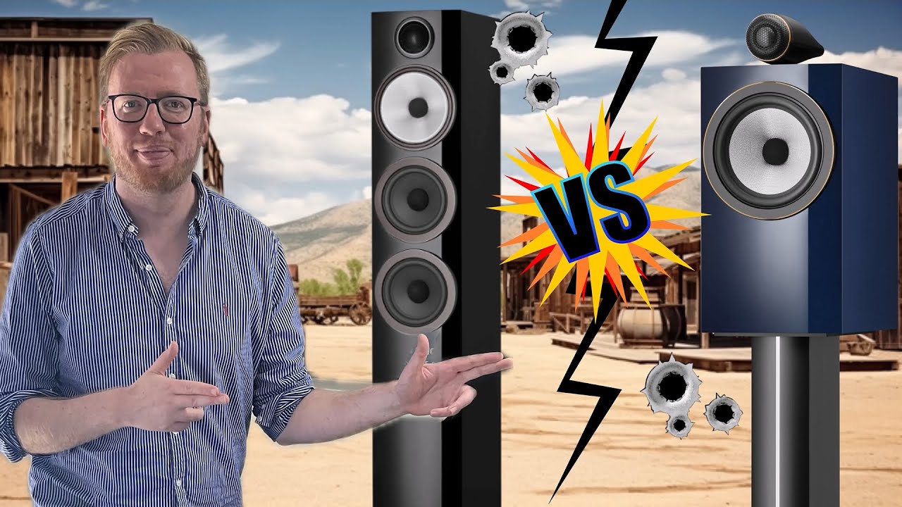 BOOKSHELF VS FLOORSTANDER | Bowers and Wilkins 704 S3 and 705 S3 Speaker Comparison