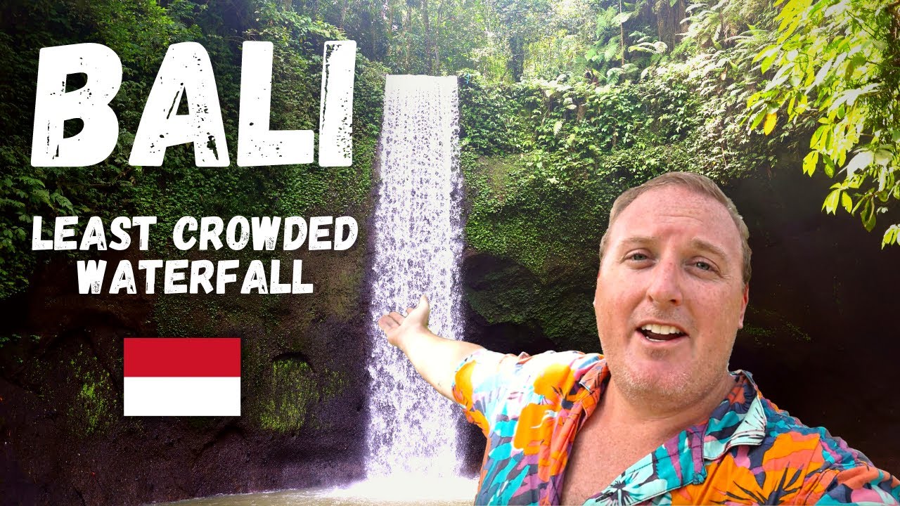 LEAST Crowded BALI WATERFALL &hellip; a secret for now
