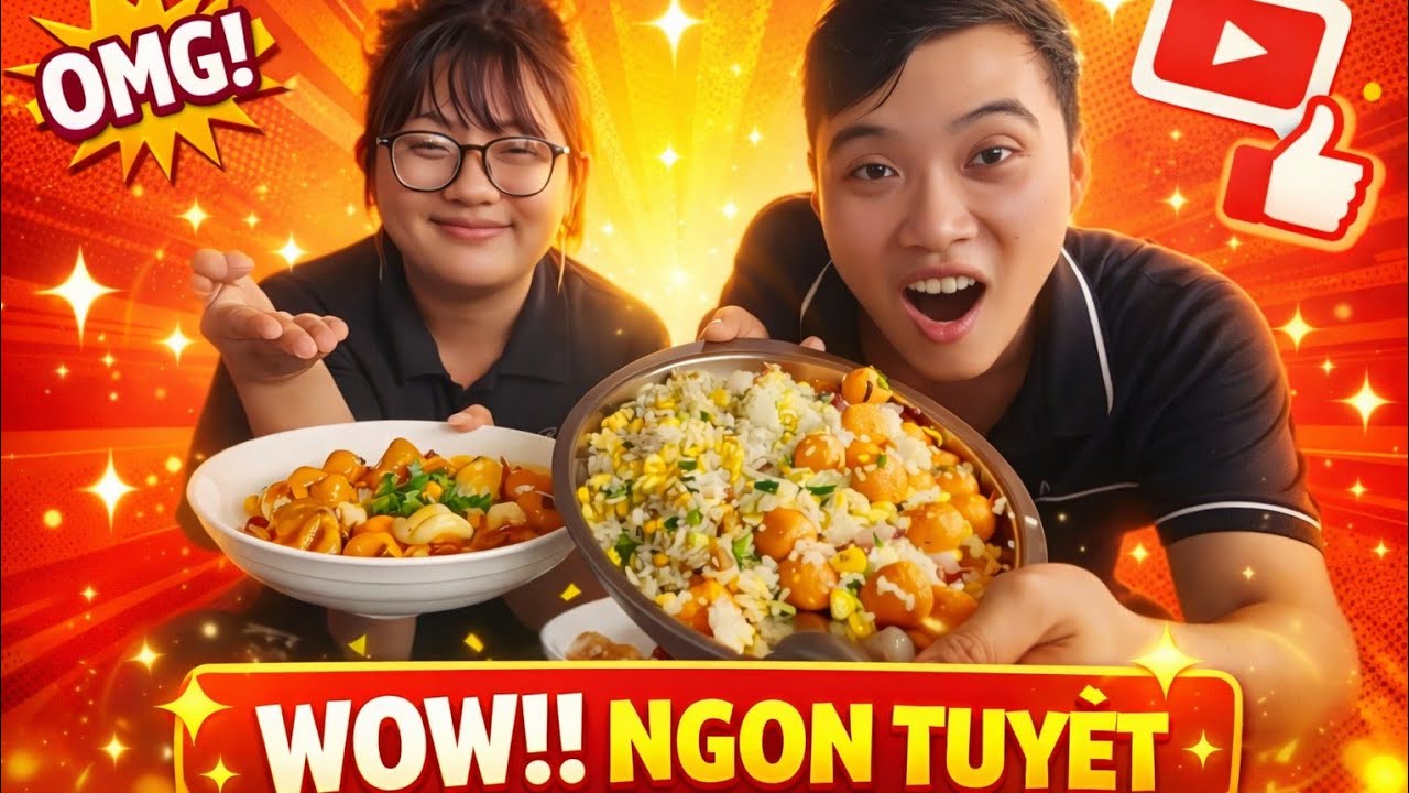 Cùng vợ làm món cơm chiên siêu ngon #vochong #monanngon #phanhuyvlog#emcobanglongvequemecunganh 