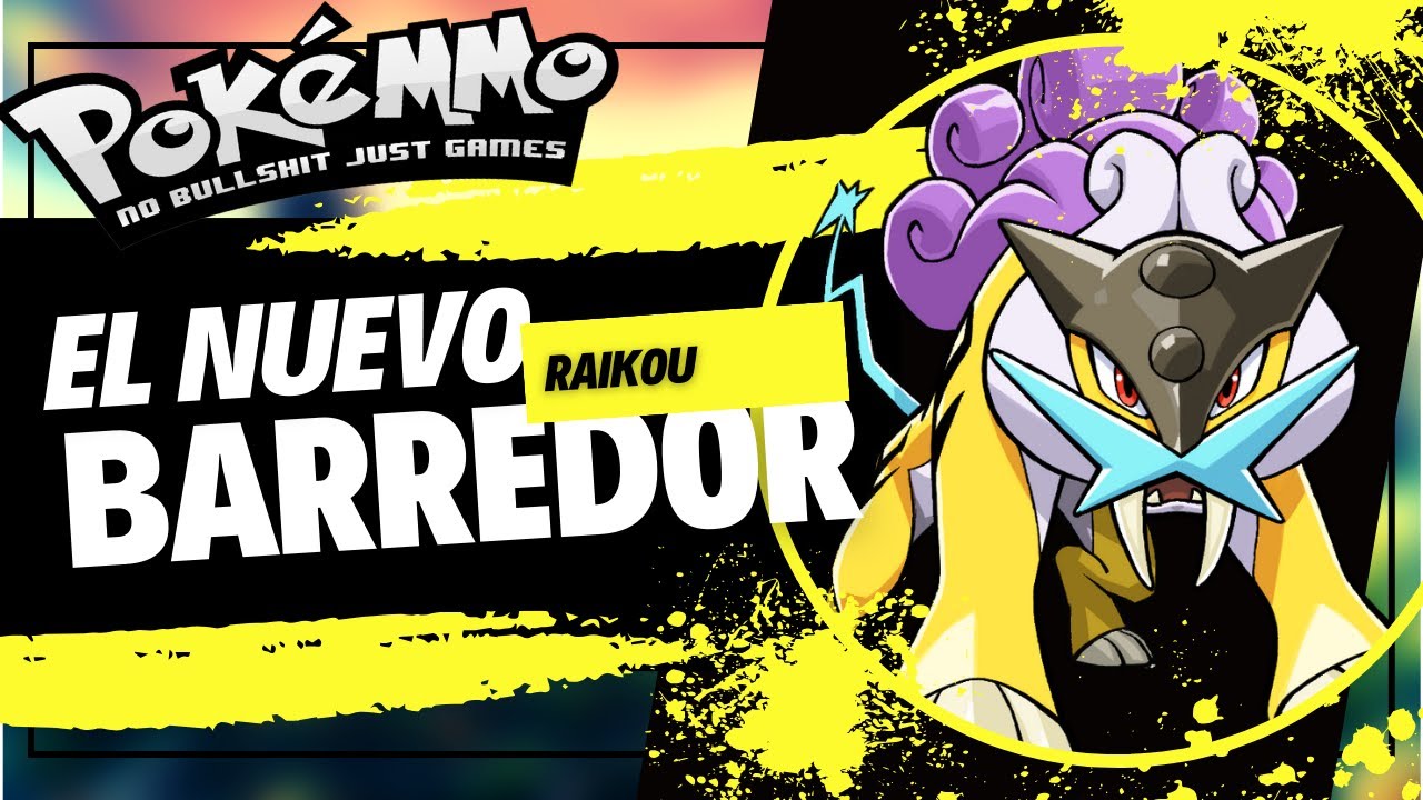 COMO entrenar a RAIKOU ⚡| Analisis competitivo y SETS | PokeMMO