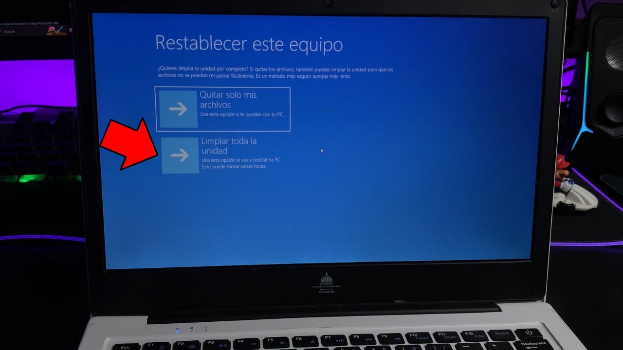 Como FORMATEAR tu Laptop del Gobierno sin un Windows / Restaurar Laptop