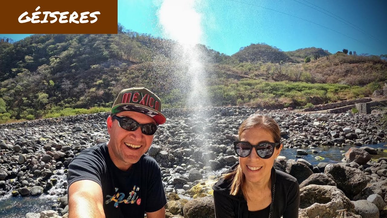 San Cristobal de la Barranca ¡NADÉ en los GEÍSERES de las 💦 AGUAS TERMALES 🔥!