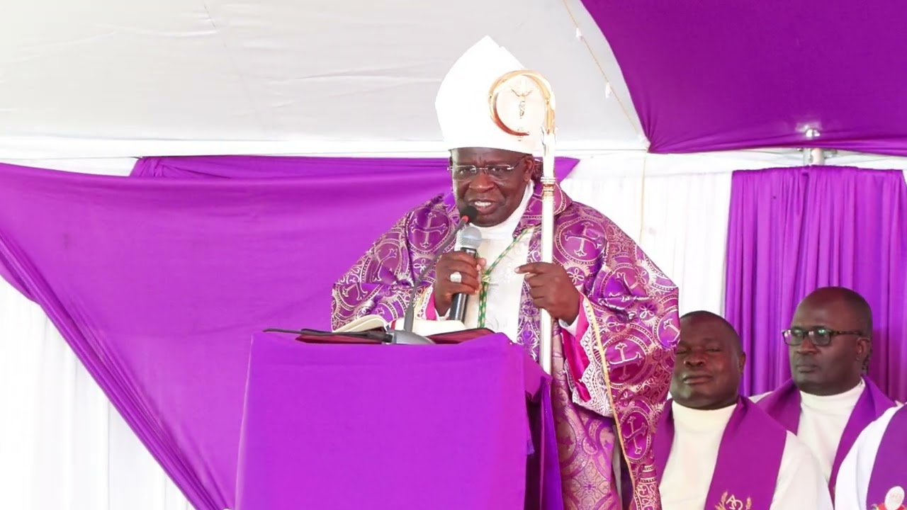 Homily by Bishop Mark Kadima of Bungoma Diocese during the Funeral of Mama Anna Wetangula