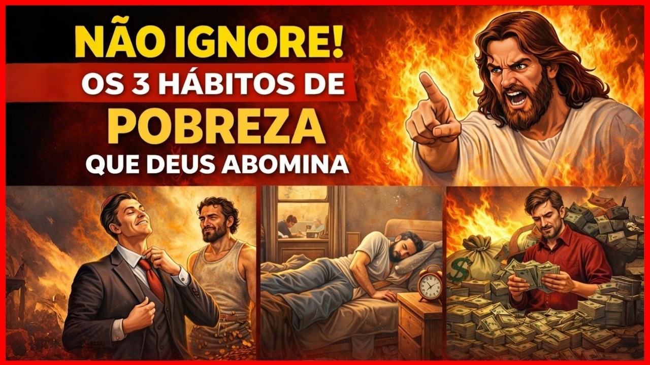 CUIDADO: 3 hábitos que a Bíblia diz que trazem miséria