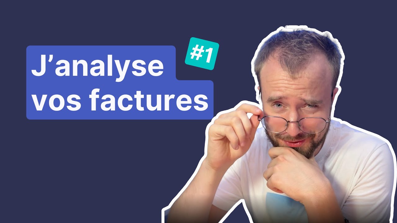 J'analyse vos factures en micro-entreprise (1ère édition) 🔍