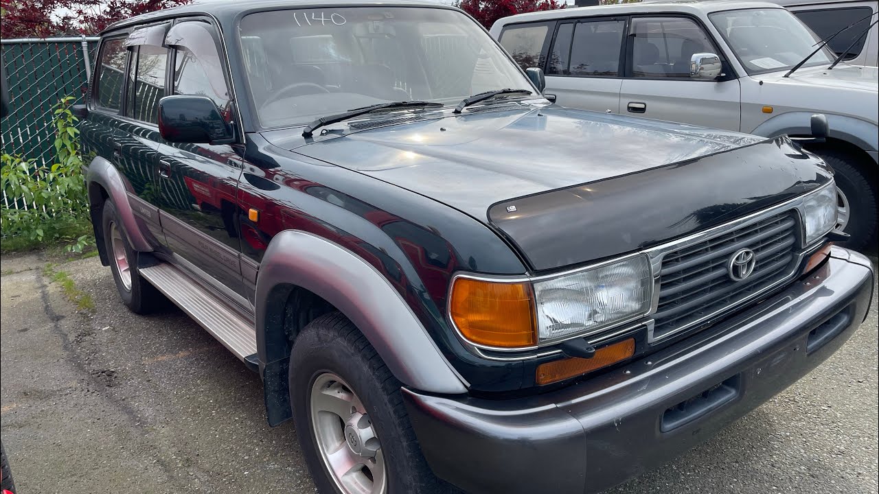 1996 Toyota Land Cruiser 80 camper 24 Valve 1HDTFE turbo diesel