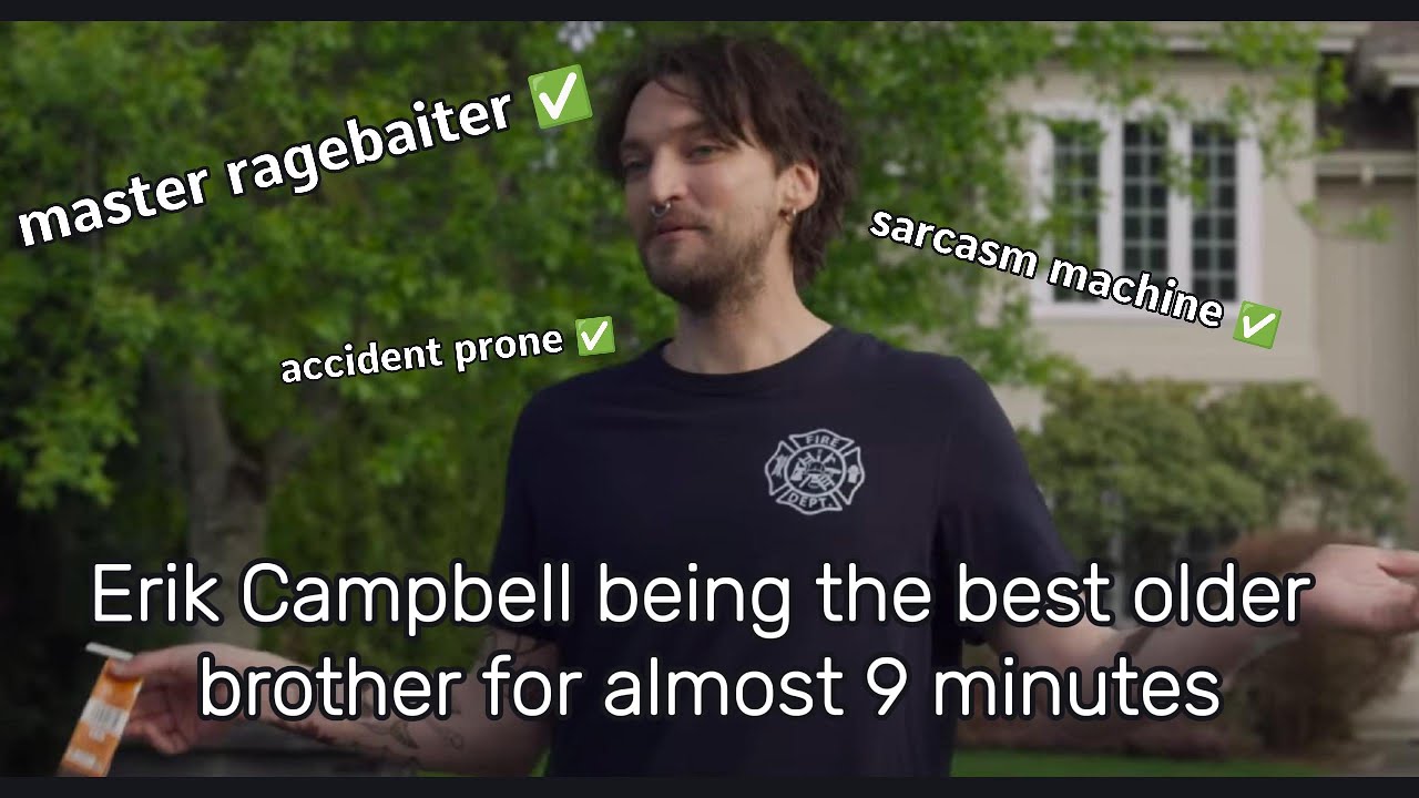 erik campbell being the best older brother in final destination bloodlines