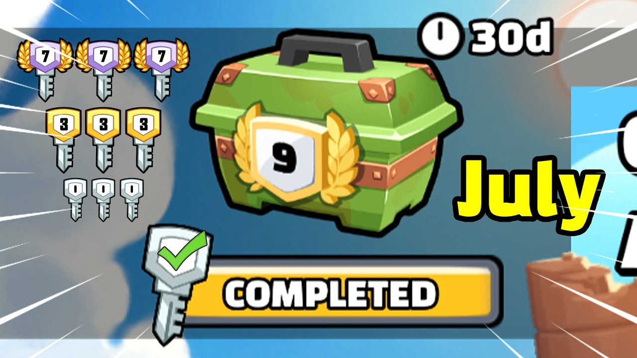 Hill Climb Racing 2 - Completed Trove chest #3 (ALL KEYS FOUND)