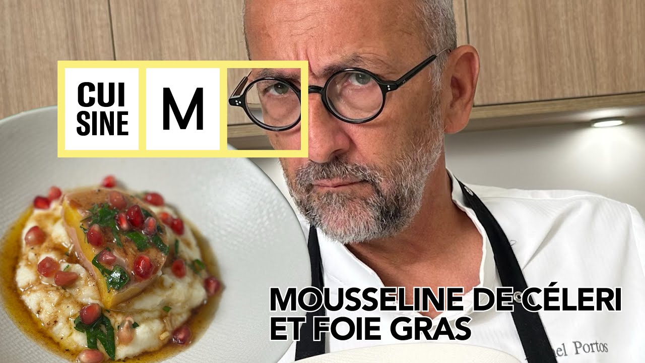 Mousseline de Céleri et Foie Gras 🎄| Michel Portos | Cuisine M