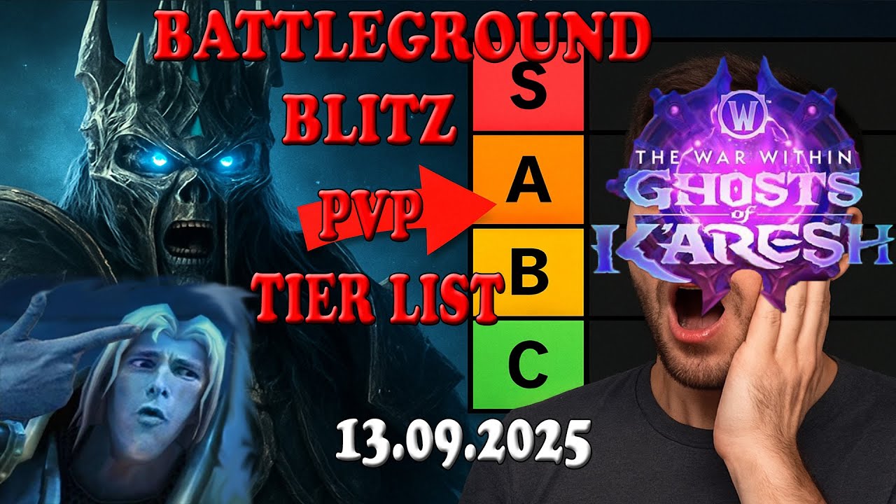 Battleground (BG) Blitz Season 3 Tier List - PVP - TANK,DPS,HEALER