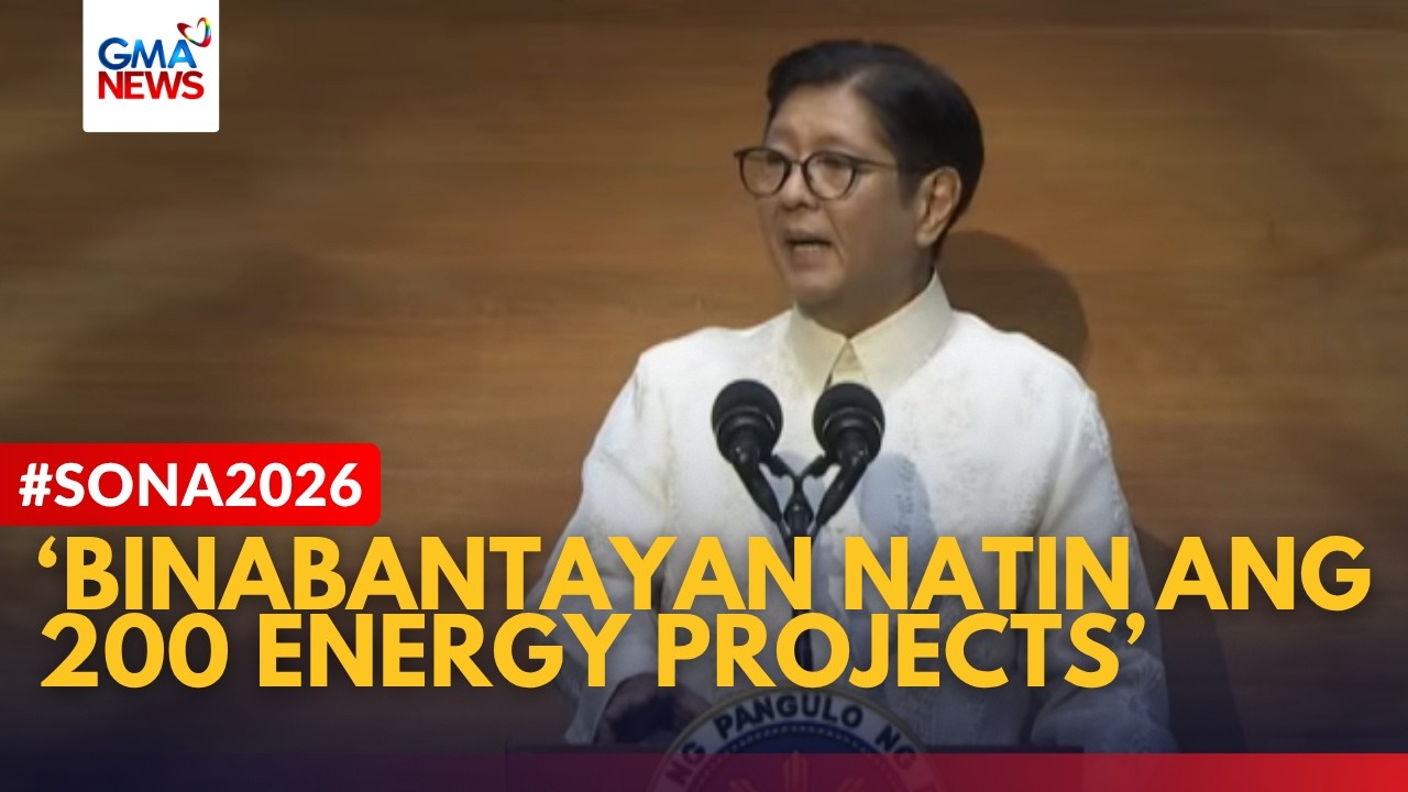200 energy projects, matatapos sa PBBM admin, ayon kay Pang. Bongbong Marcos | GMA News