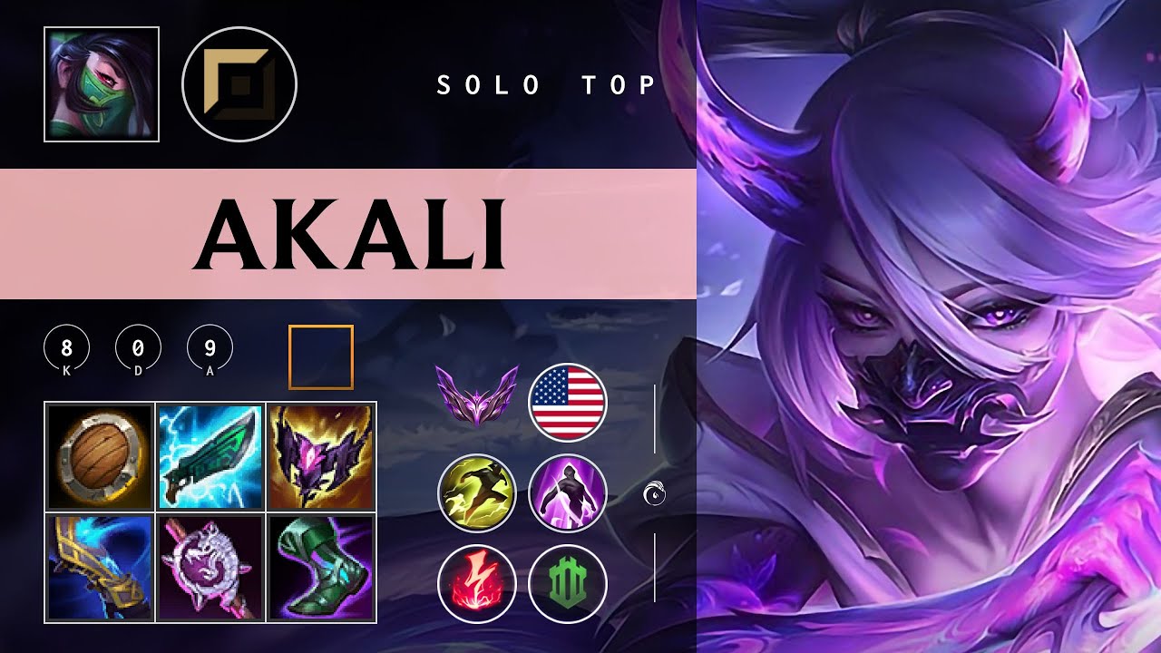 Akali Top vs Riven - NA Master Patch 26.03