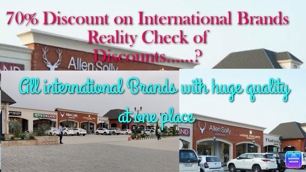 Heavy Blast of  Discount on international Brands ll Countryside Factory Outlet Amritsar#PumaShowroom