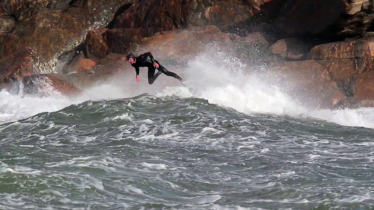 Vågsurfning vid Hummerviken , Öckerö