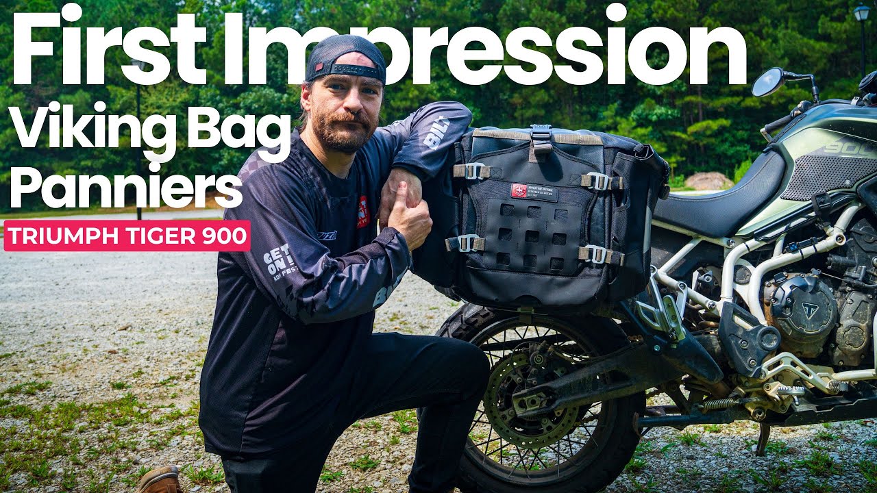 Первое впечатление о сумках Viking для Triumph Tiger 900