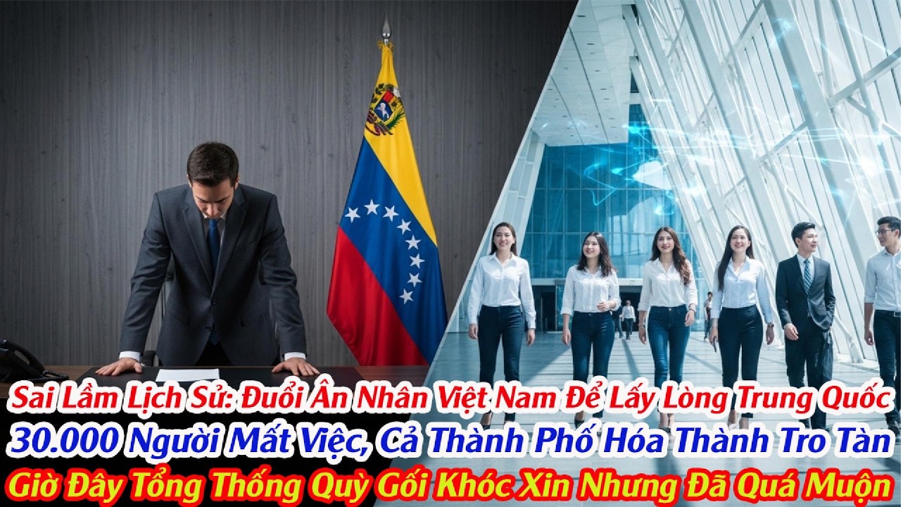 Thảm Họa Venezuela: Cả Thành Phố Sụp Đổ Sau Khi Phản Bội Việt Nam Để Chạy Theo Âm Mưu Trung Quốc