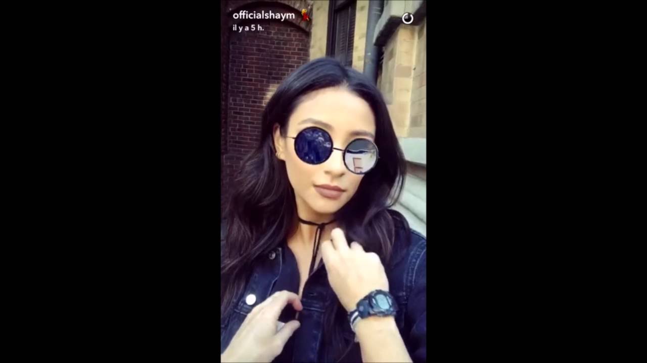 Shay Mitchell | ON SET ft LUCY HALE Snapchat | 29/07/2016