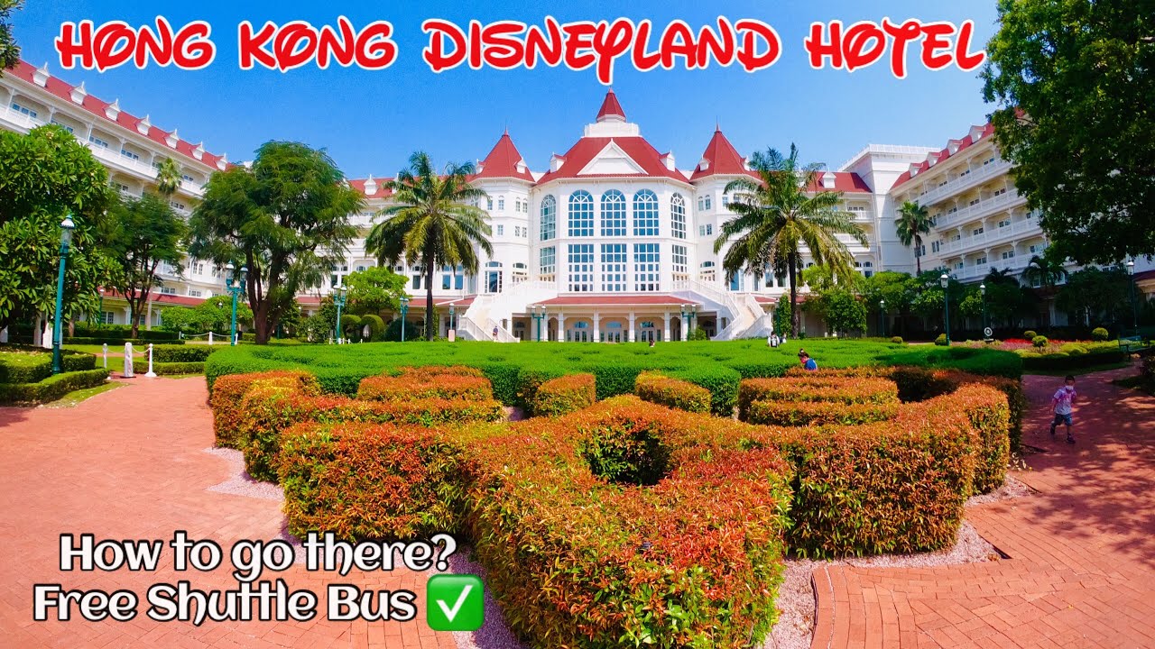 WALKING AROUND HONG KONG DISNEYLAND HOTEL RESORT | HOW TO GO THERE W/ FREE SHUTTLE BUS | JOY WANDERS