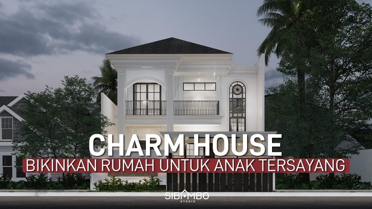 Desain Rumah 2 Lantai 4 Kamar Tidur di Lahan 12 x 24 m | HADIAH ORANG TUA UNTUK ANAK TERSAYANG