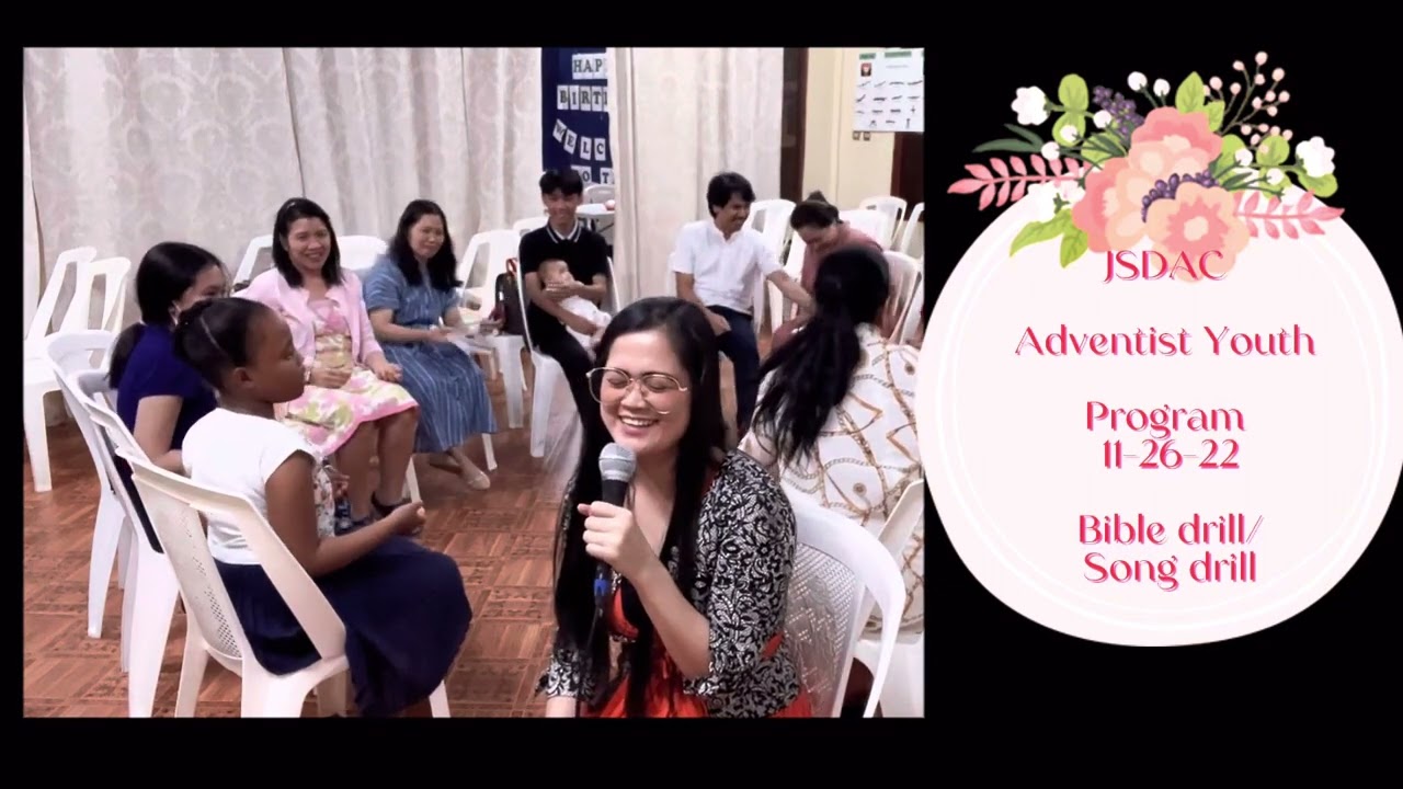 Adventist Youth Program  |Song Drill~Bible Drill