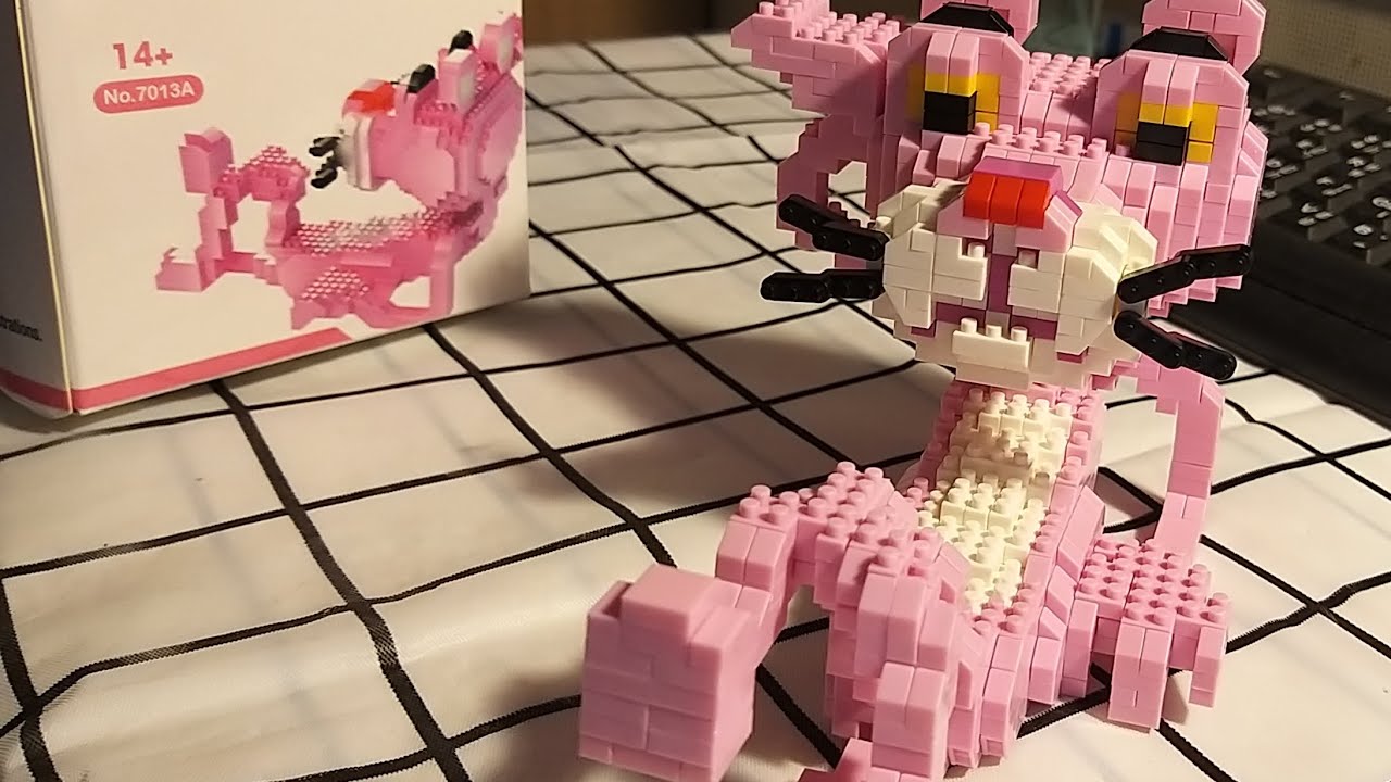 Part 1 | Micro brick Pink Tiger