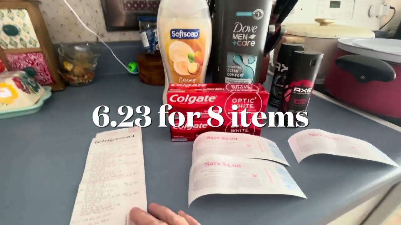 Покупки по купонам в Walgreens: вторая транзакция, ежемесячные расходы