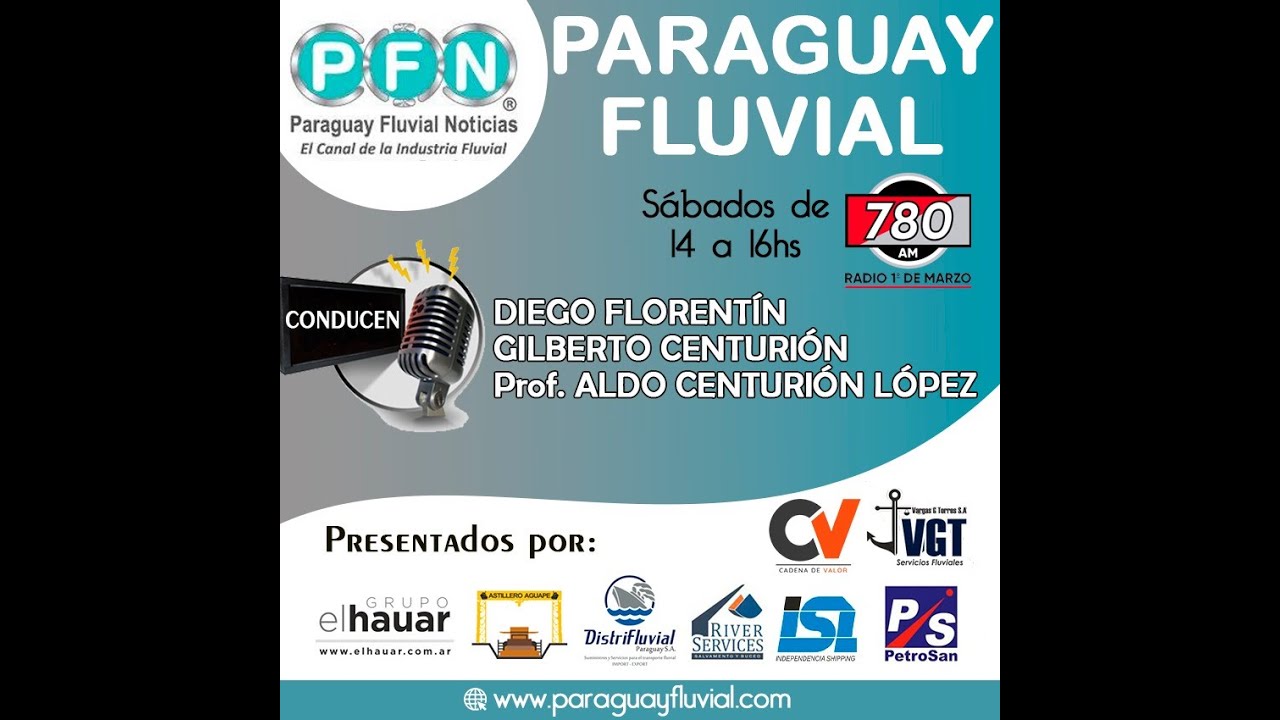 Reportaje Paraguay Fluvial Jorge Metz