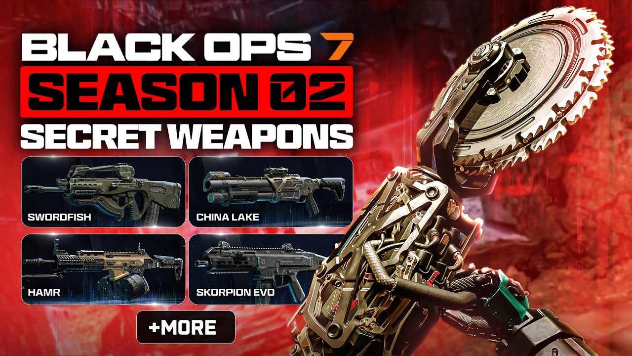 NEW Black Ops 7 Season 2 Weapons Gameplay Showcase&hellip; (Scorpion, HAMR, Spitfire, China Lake)