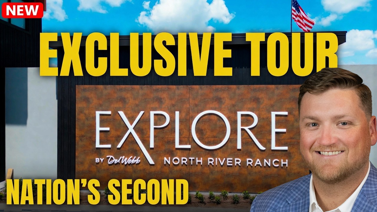 I Toured the 1st Explore by Del Webb in Florida (Before Anyone Else) Parrish, FL North River Ranch
