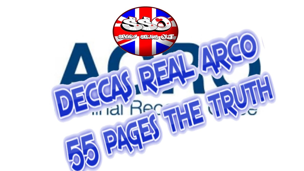 decca real 100% arco  @ViDEOCRAiG @TheOfficialHumbleDryer  @theofficialdeccaheggie-j3m