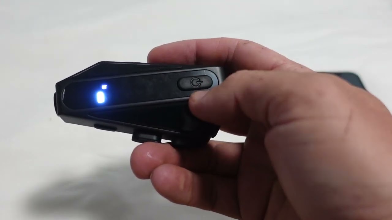 How to Pair Setup Use Touch Two C6 Motorcycle Bluetooth Headset