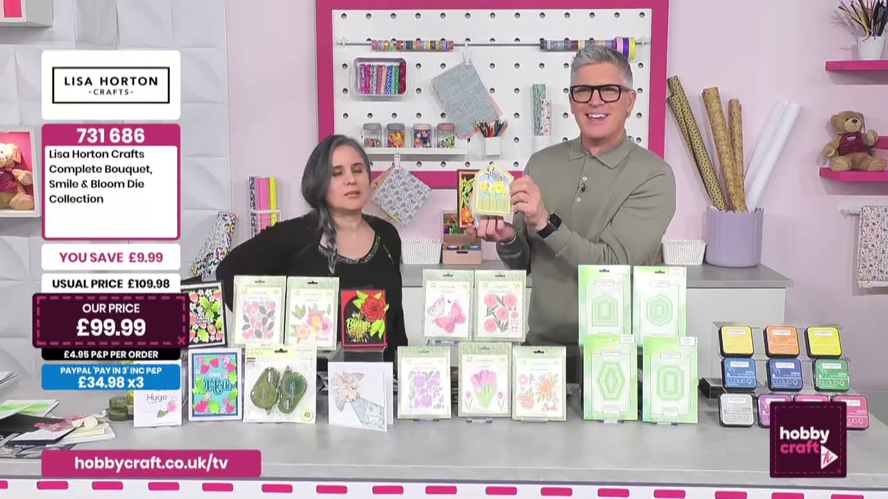 Lisa Horton Crafts Grand Blooms