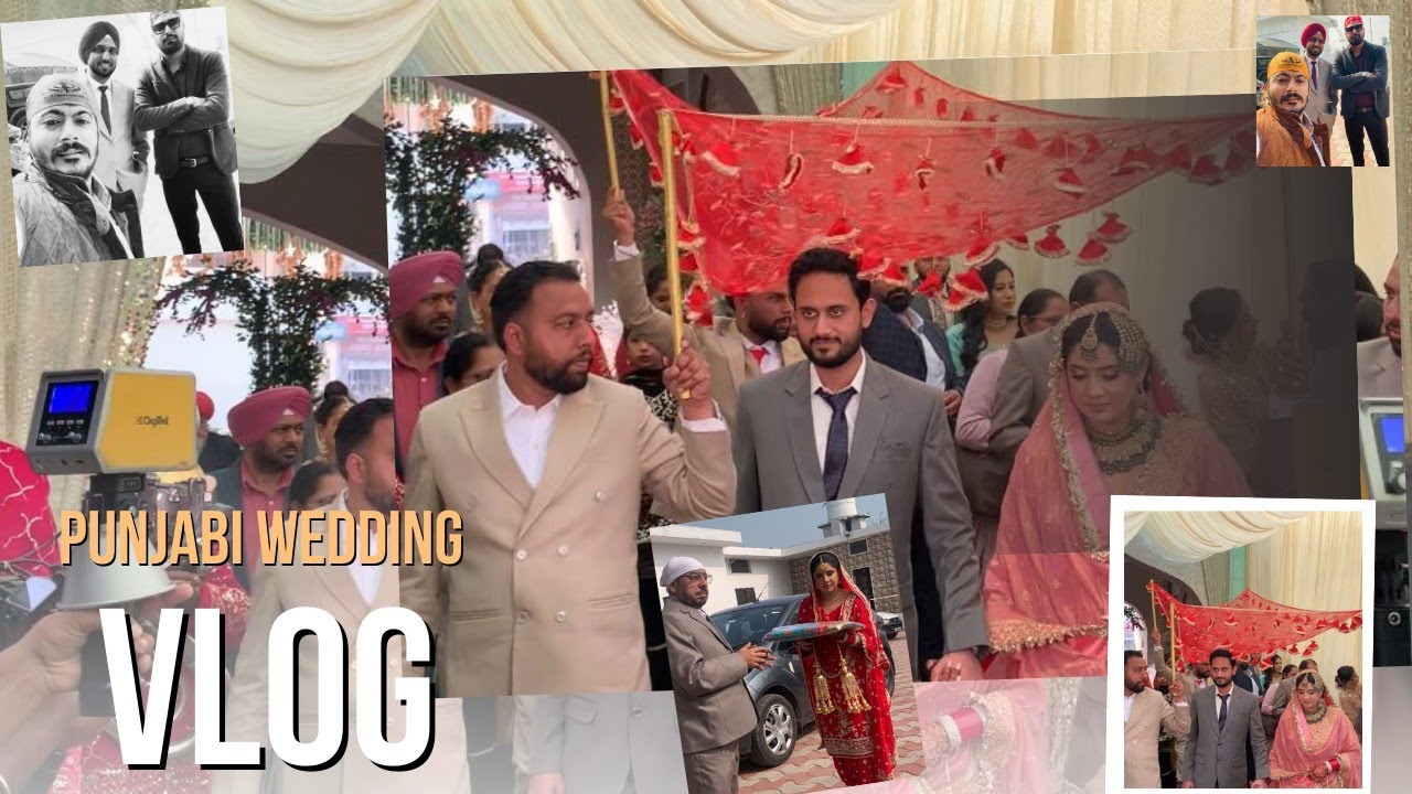 Big Fat Punjabi Wedding 🔥 | Dhol, Bhangra & Royal Entry | Full Wedding vlog