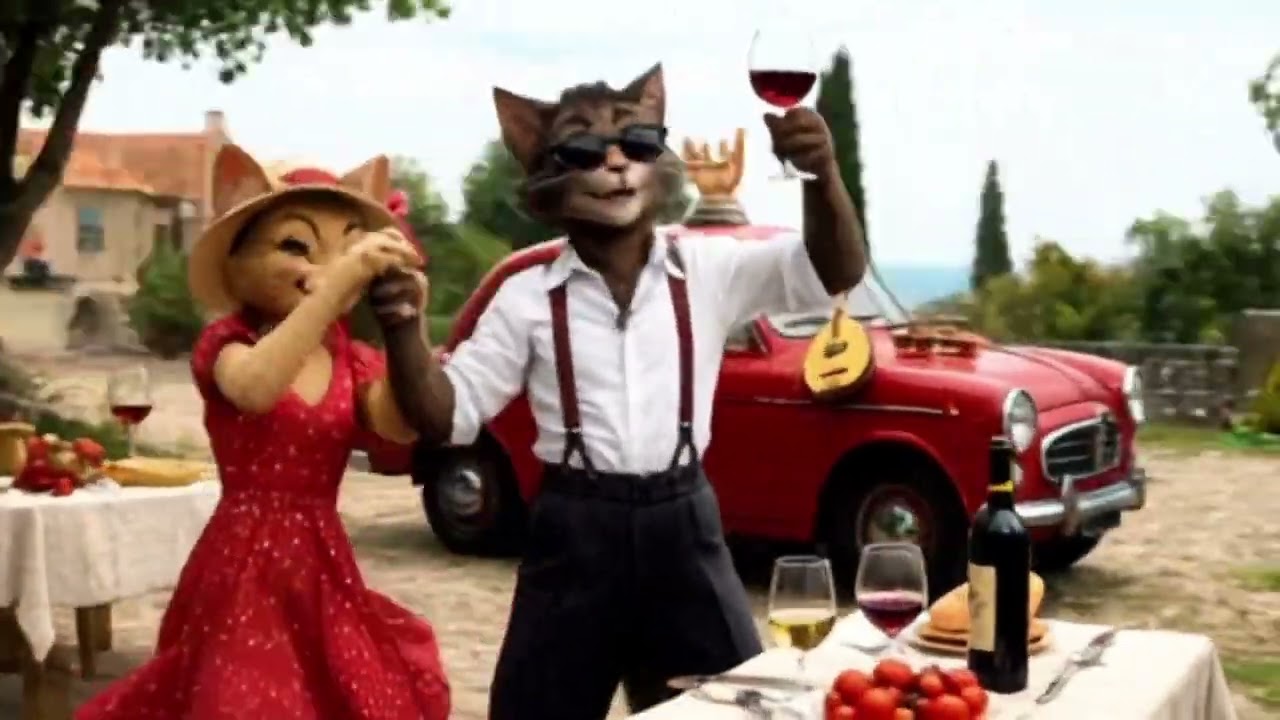 DOLCE VITA - Katzenfest 🍷mit Musik - CatzVerse (Official Video)