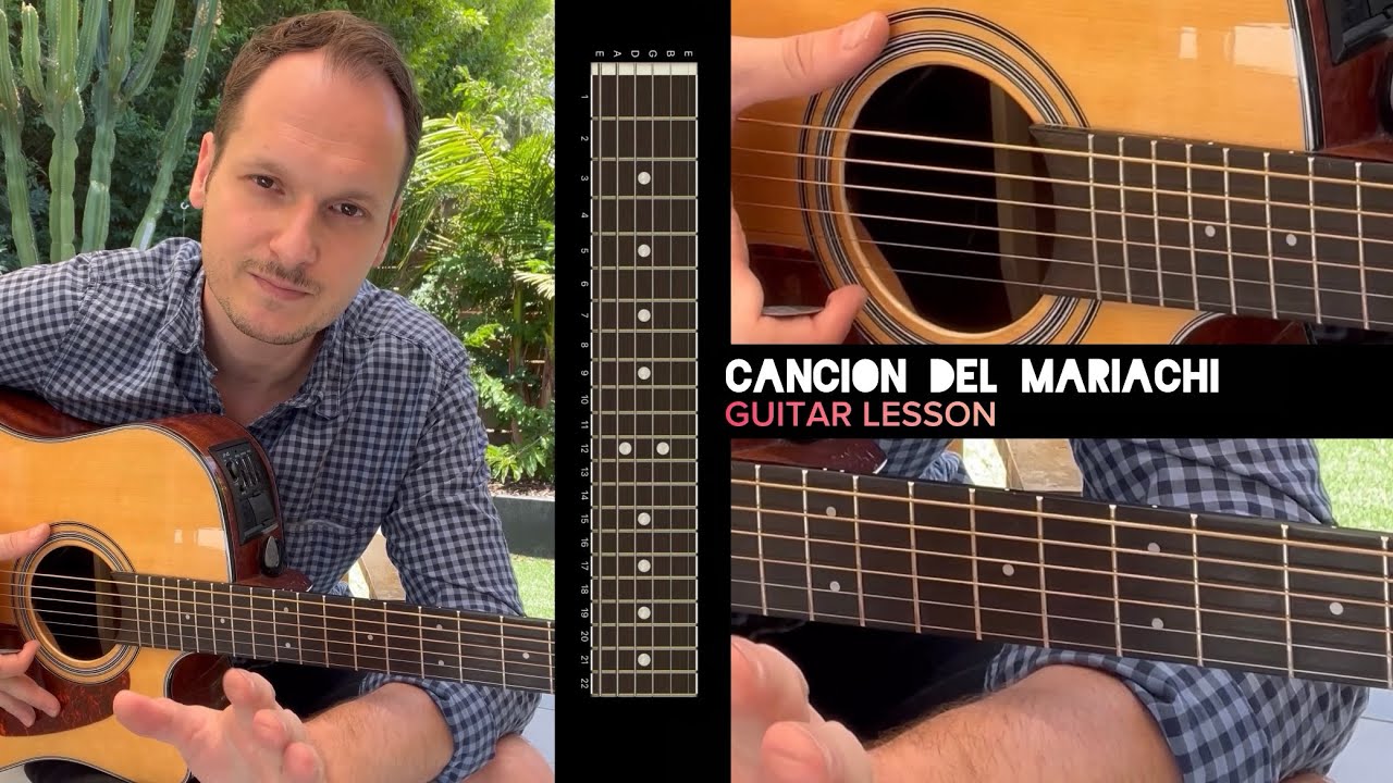 Cancion del Mariachi Solo Lesson - Simple Arpeggio to Most Amazing Guitar Solo